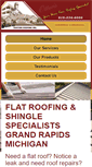 Mobile Screenshot of ottenscustomroofing.com